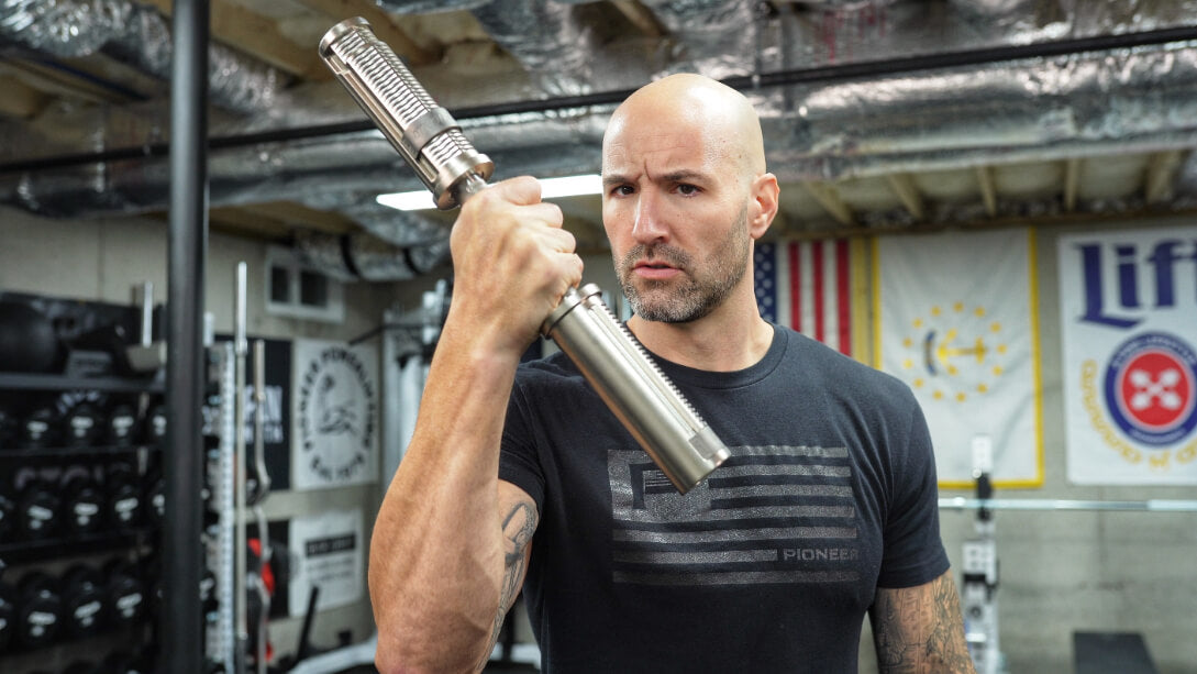 The Dumbler - Olympic loadable dumbbell with built-in collars